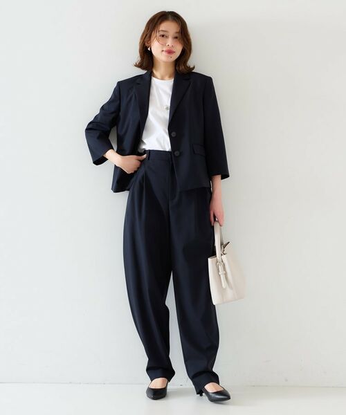 UNTITLED / アンタイトル テーラードジャケット | 【オンオフ使える/セットアップ可能】トロピカルウール シングルブレストジャケット | 詳細8