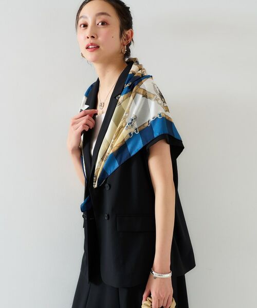 UNTITLED / アンタイトル テーラードジャケット | 【セットアップ可能/接触冷感/イージーケア】リラクミスト ハーフスリーブジャケット | 詳細19