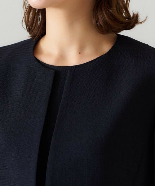 UNTITLED / アンタイトル ノーカラージャケット | 【セットアップ可/短丈】ドライタッチジャケット | 詳細16