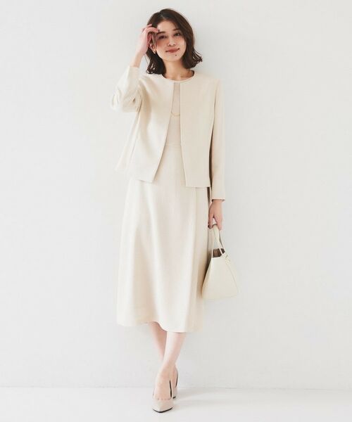 美品　大きいサイズ　アンタイトル　日本製ツイードノーカラージャケット Jacket【UNTITLED､ジャケット】 | UNTITLED OFFICIAL SITE（アン