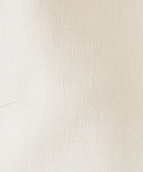 untitled ノーカラー　ジャケット　極美品　大きいサイズ　44　アイボリー untitled ノーカラー ジャケット 極美品 大きいサイズ 44