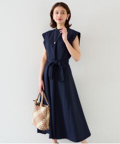 UNTITLED / アンタイトル ロング・マキシ丈ワンピース | 【通勤/オケージョンにも】フレアシルエットワンピース