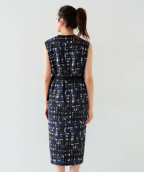 UNTITLED / アンタイトル ミニ丈・ひざ丈ワンピース | 【アンサンブル可能】チェックプリントワンピース | 詳細17