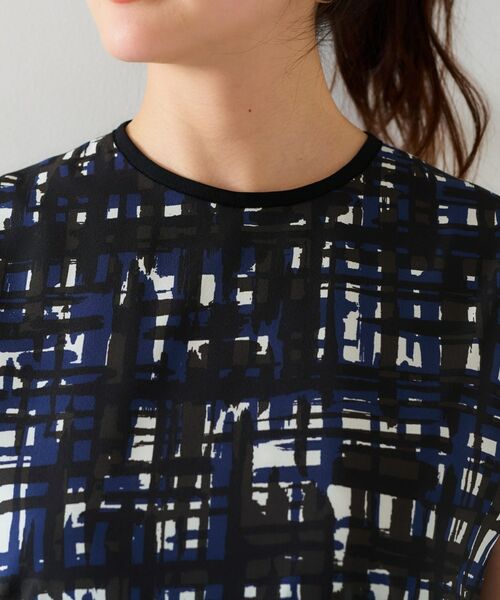 UNTITLED / アンタイトル ミニ丈・ひざ丈ワンピース | 【アンサンブル可能】チェックプリントワンピース | 詳細18