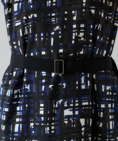 UNTITLED / アンタイトル ミニ丈・ひざ丈ワンピース | 【アンサンブル可能】チェックプリントワンピース | 詳細22