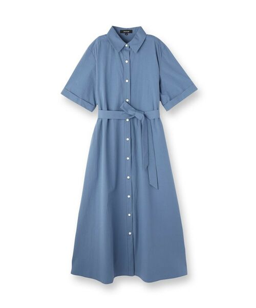 【新品タグ付き】アンタイトル　 UNTITLED　ロングワンピース　ブルー UNTITLED - 新品タグ付き♡アンタイトル ワンピース の通販 by