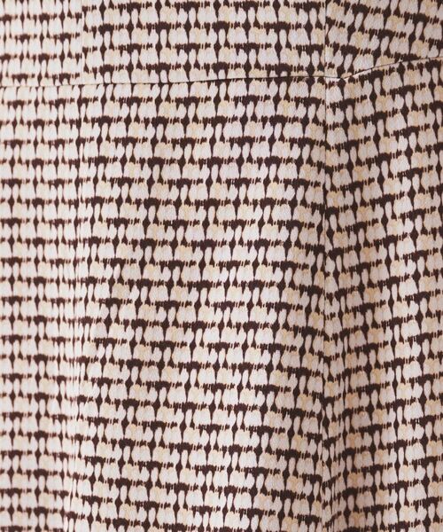 UNTITLED / アンタイトル ロング・マキシ丈ワンピース | 【きれいめ/洗える/夏ワンピ】ジオメトリック柄ワンピース | 詳細11