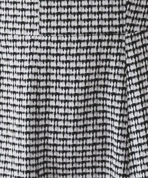 UNTITLED / アンタイトル ロング・マキシ丈ワンピース | 【きれいめ/洗える/夏ワンピ】ジオメトリック柄ワンピース | 詳細7