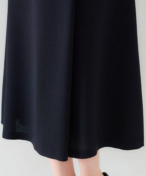 UNTITLED / アンタイトル ロング・マキシ丈ワンピース | 【セットアップ可/きれいめ】ドライタッチワンピース | 詳細19