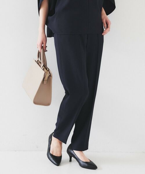 UNTITLED / アンタイトル パンツ | 【セットアップ可能/接触冷感/イージーケア/ウエストゴム仕様】リラクミスト テーパードパンツ | 詳細17