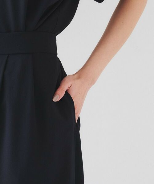 UNTITLED / アンタイトル ショート・ハーフ・半端丈パンツ | 【セットアップ可/接触冷感/イージーケア】リラクミスト タックワイドパンツ | 詳細30