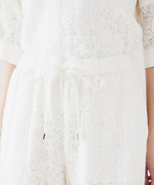 UNTITLED / アンタイトル パンツ | 【セットアップ可能/トレンド】クロシェ風レースワイドパンツ | 詳細16