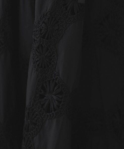 UNTITLED / アンタイトル ロング・マキシ丈スカート | 【トレンド／刺繍レース】サークルモチーフ コットンスカート | 詳細9