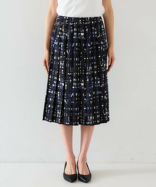 UNTITLED / アンタイトル スカート | 【セットアップ可能】チェックプリント プリーツスカート | 詳細11