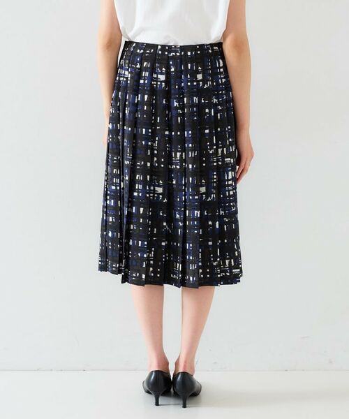 UNTITLED / アンタイトル スカート | 【セットアップ可能】チェックプリント プリーツスカート | 詳細13