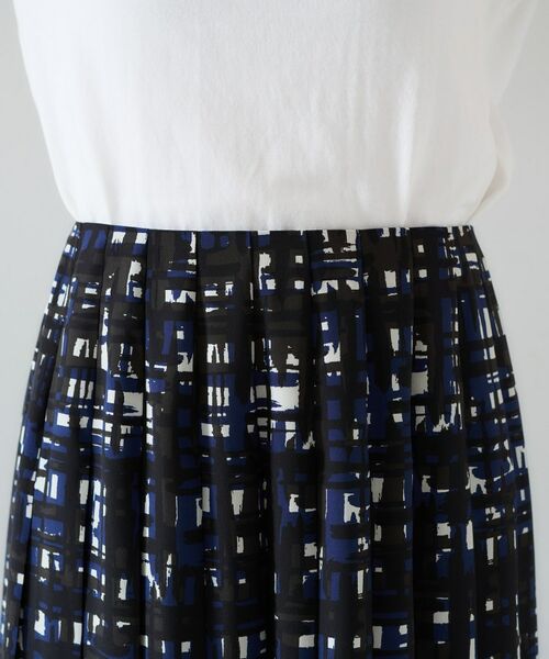 UNTITLED / アンタイトル スカート | 【セットアップ可能】チェックプリント プリーツスカート | 詳細14