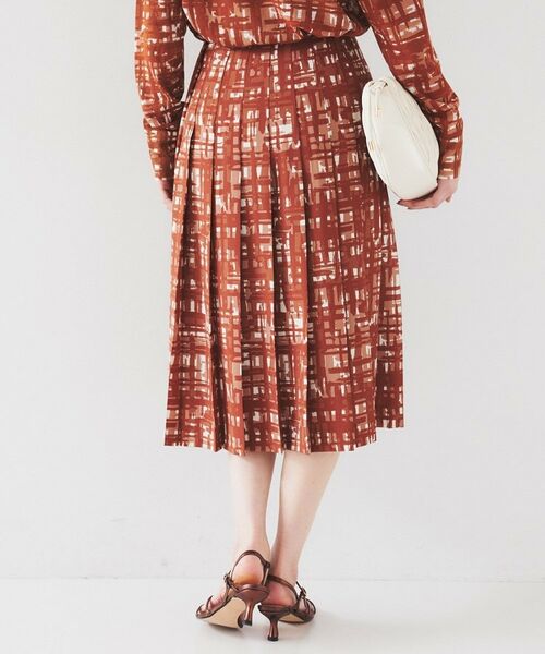 UNTITLED / アンタイトル スカート | 【セットアップ可能】チェックプリント プリーツスカート | 詳細2