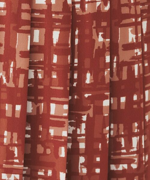 UNTITLED / アンタイトル スカート | 【セットアップ可能】チェックプリント プリーツスカート | 詳細6