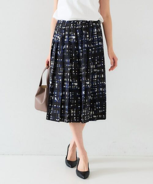 UNTITLED / アンタイトル スカート | 【セットアップ可能】チェックプリント プリーツスカート | 詳細8