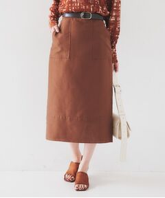 UNTITLED / アンタイトル スカート | 【セットアップ可能】オーガンジー ペンシルスカート