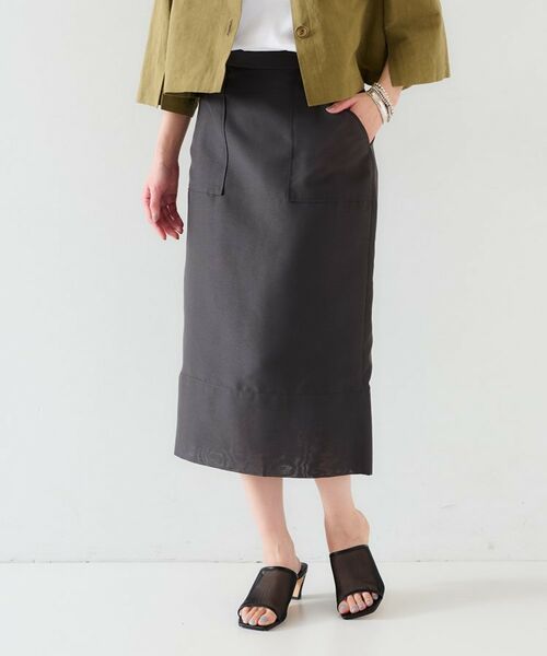 UNTITLED / アンタイトル スカート | 【セットアップ可能】オーガンジー ペンシルスカート | 詳細2