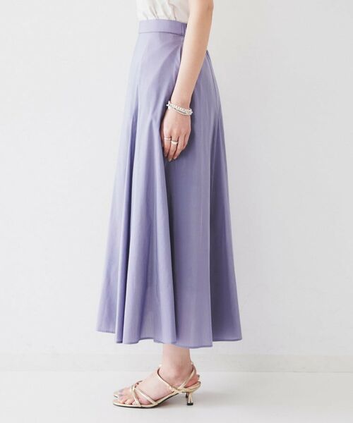 UNTITLED / アンタイトル ロング・マキシ丈スカート | 【トレンド/後ろゴム】ローンフレアスカート | 詳細15