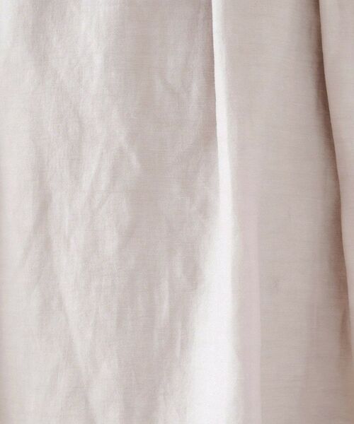 UNTITLED / アンタイトル ロング・マキシ丈スカート | 【セットアップ可能/手洗い可】リネン混フレアスカート | 詳細16
