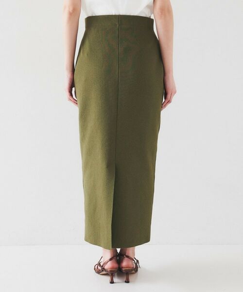 UNTITLED / アンタイトル ロング・マキシ丈スカート | 【セットアップ可能】ペンシルニットスカート | 詳細17