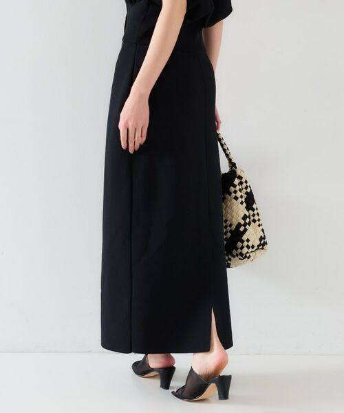 UNTITLED / アンタイトル ロング・マキシ丈スカート | 【セットアップ可能】ペンシルニットスカート | 詳細3