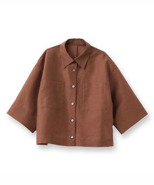 UNTITLED / アンタイトル シャツ・ブラウス | 【セットアップ可能】オーガンジーボクシーシャツ | 詳細1