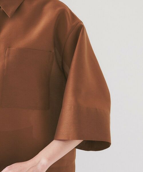 UNTITLED / アンタイトル シャツ・ブラウス | 【セットアップ可能】オーガンジーボクシーシャツ | 詳細19