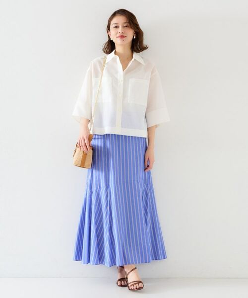 UNTITLED / アンタイトル シャツ・ブラウス | 【セットアップ可能】オーガンジーボクシーシャツ | 詳細4