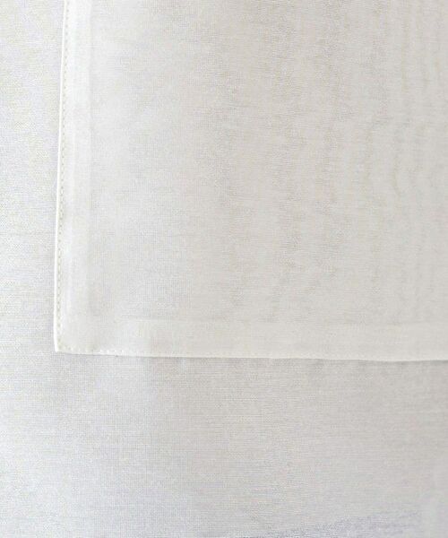 UNTITLED / アンタイトル シャツ・ブラウス | 【セットアップ可能】オーガンジーボクシーシャツ | 詳細5