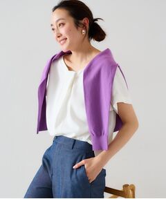 UNTITLED / アンタイトル シャツ・ブラウス | 【セットアップ可/接触冷感/イージーケア】リラクミスト　2WAYブラウス