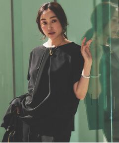 UNTITLED / アンタイトル シャツ・ブラウス | 【セットアップ可/接触冷感/イージーケア】リラクミスト　2WAYブラウス