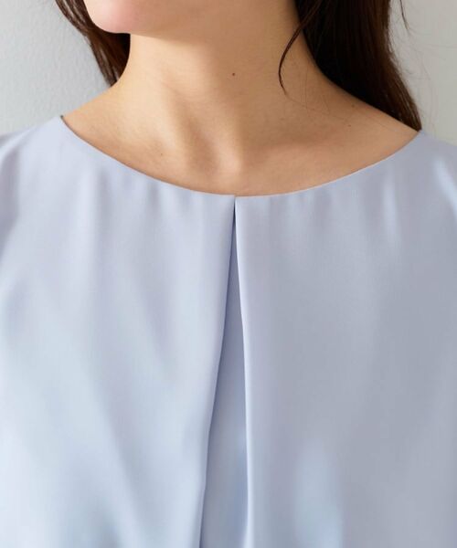 UNTITLED / アンタイトル シャツ・ブラウス | 【通勤/二の腕カバー】フロントタックブラウス | 詳細29