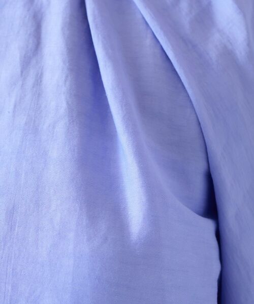 UNTITLED / アンタイトル シャツ・ブラウス | 【セットアップ可能】リネン混 タックブラウス | 詳細28