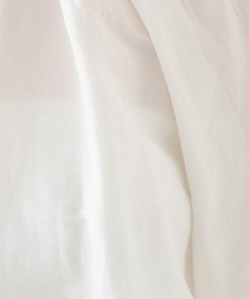 UNTITLED / アンタイトル シャツ・ブラウス | 【セットアップ可能】リネン混 タックブラウス | 詳細5
