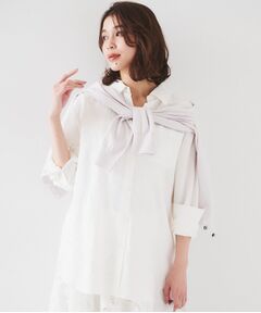 UNTITLED / アンタイトル シャツ・ブラウス | 【セットアップ可能/手洗い可】リネン混 ベーシックシャツ