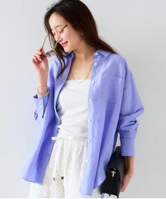 UNTITLED / アンタイトル シャツ・ブラウス | 【セットアップ可能/手洗い可】リネン混 ベーシックシャツ