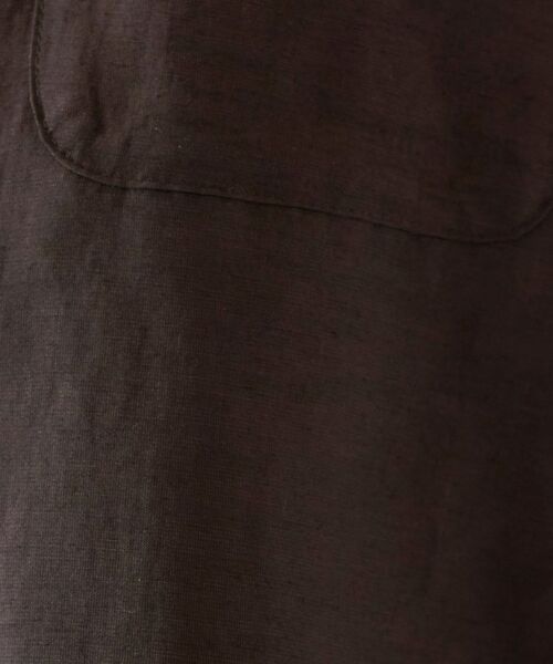 UNTITLED / アンタイトル シャツ・ブラウス | 【セットアップ可能/手洗い可】リネン混 ベーシックシャツ | 詳細15
