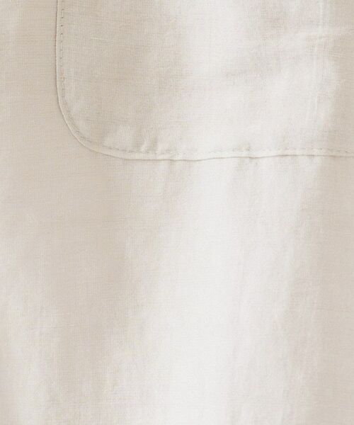 UNTITLED / アンタイトル シャツ・ブラウス | 【セットアップ可能/手洗い可】リネン混 ベーシックシャツ | 詳細20