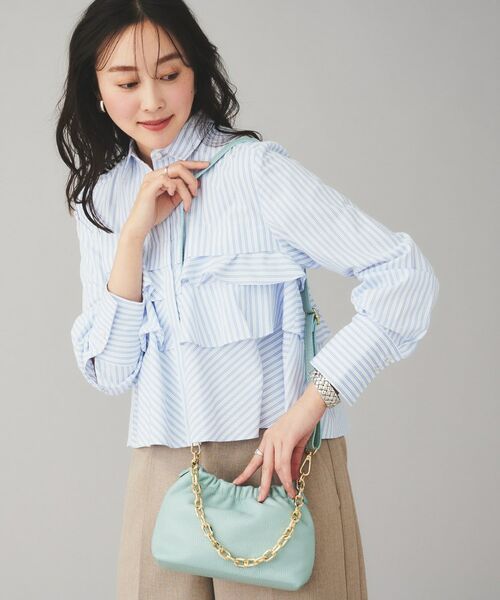 UNTITLED / アンタイトル ショルダーバッグ | 【MROSE】レザーポシェット | 詳細12