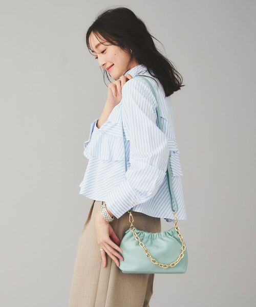 UNTITLED / アンタイトル ショルダーバッグ | 【MROSE】レザーポシェット | 詳細13