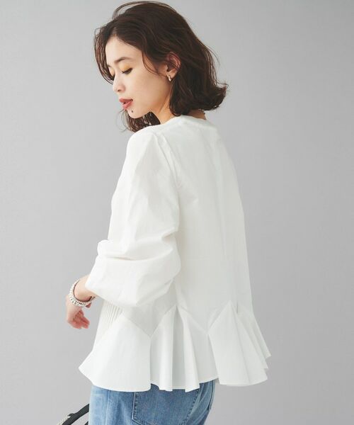 UNTITLED / アンタイトル カットソー | 【TORRAZZO DONNA】ラッフルパーツ　トップス | 詳細3