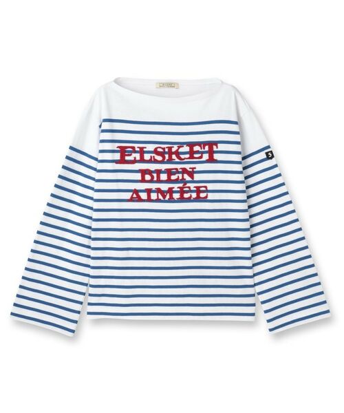 UNTITLED / アンタイトル カットソー | 【BLANC basque】バスクボーダー×刺繍プルオーバー | 詳細1