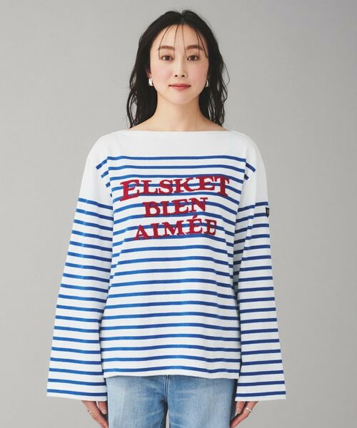 UNTITLED / アンタイトル カットソー | 【BLANC basque】バスクボーダー×刺繍プルオーバー | 詳細12