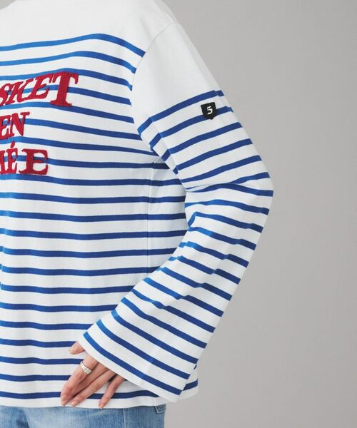 UNTITLED / アンタイトル カットソー | 【BLANC basque】バスクボーダー×刺繍プルオーバー | 詳細16