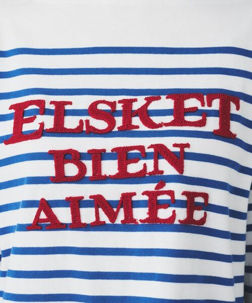 UNTITLED / アンタイトル カットソー | 【BLANC basque】バスクボーダー×刺繍プルオーバー | 詳細5