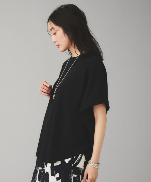 UNTITLED / アンタイトル カットソー | 【Munich】ダブルフェイスブークレータックショルダートップス | 詳細11